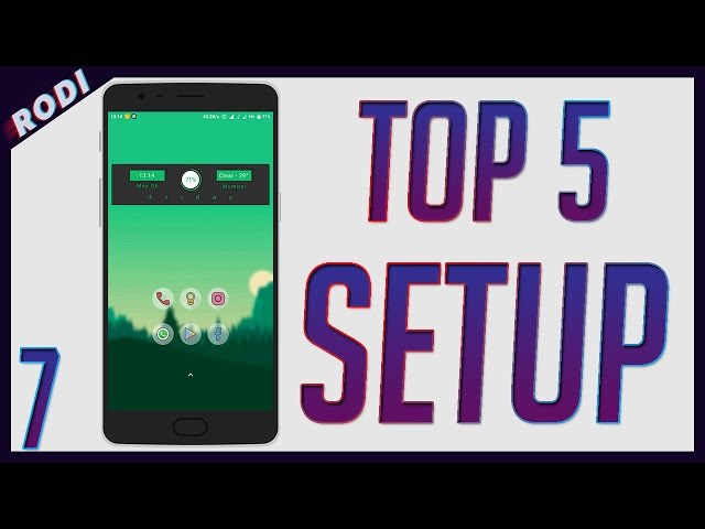 TOP 5 Setup Android Episodio 7