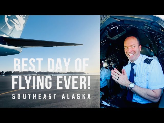 AIRLINE PILOT DAY IN THE LIFE : FLYING SOUTHEAST ALASKA