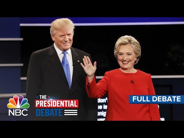 The First Presidential Debate: Hillary Clinton And Donald Trump (Full Debate) | NBC News