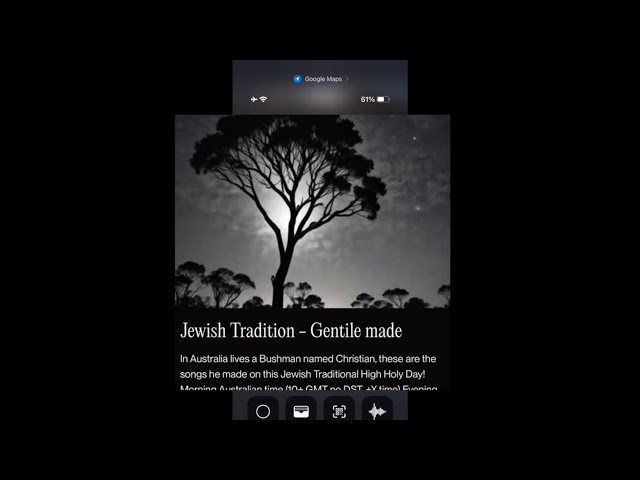 Jewish Tradition Gentile Aussie Made Music