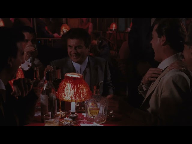 Goodfellas 1990 You're a funny guy scene 4K