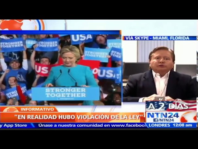 "En realidad hubo una violación de la ley": agente retirado del FBI sobre caso de emails de Clinton