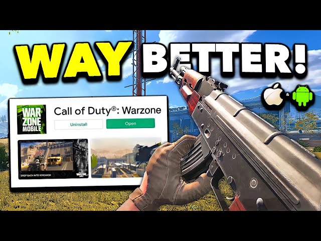 WARZONE MOBILE IS GETTING BETTER... (Max Graphics Gameplay)