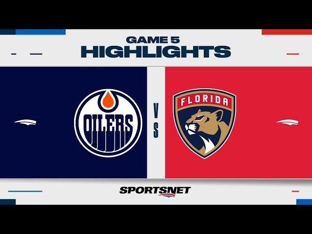 Stanley Cup Final Game 5 Highlights | Panthers vs. Oilers - June 18, 2024