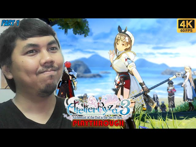 ONE LAST SUMMER ADVENTURE WITH RYZA | AJ PLAYS: Atelier Ryza 3 - Part 1 (4K)