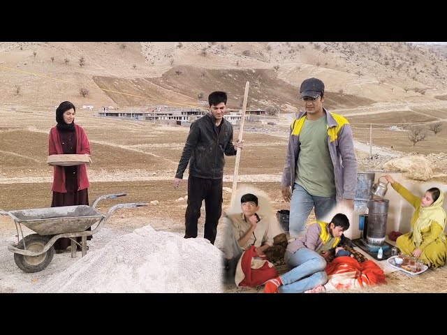 Aboo's meeting with a nomadic family: aboo from Daral