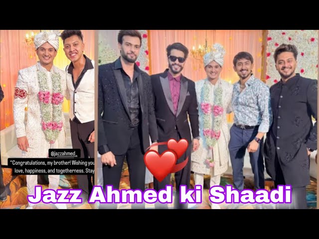 Tiktoker Jazz Ahmed wedding video ❤️|| Team07 shamil hue shaadi me|| Jazz shaikh marriage