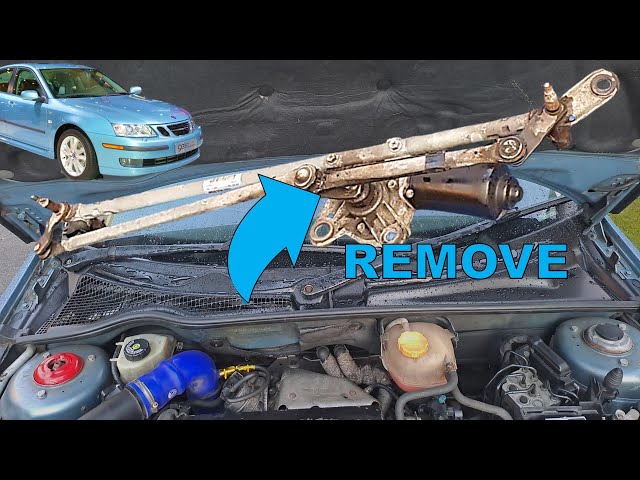 Saab 9-3 Wiper Motor Replacement ☔