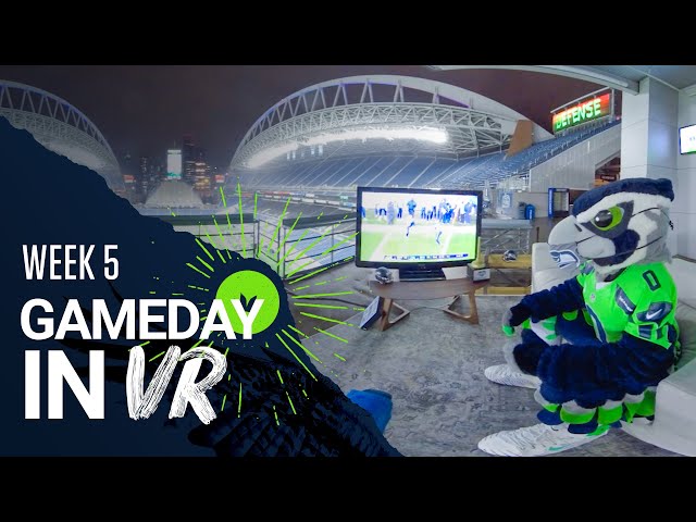 Experience Week 5 Gameday in Virtual Reality | 2020 Seahawks vs Vikings