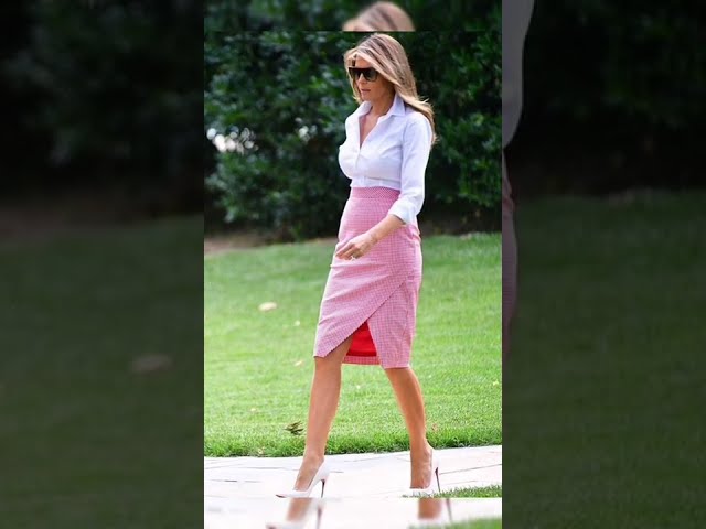 Melania Trump. 20 best images of the former First Lady of the United States.