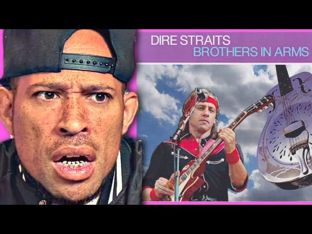 Rapper FIRST time REACTION to Dire Straits - Brothers In Arms! This is DEEP