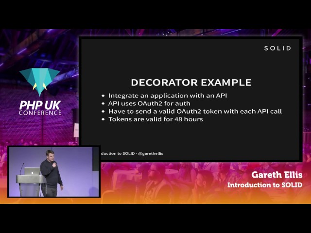 PHP UK Conference 2017 - Gareth Ellis - Introduction to SOLID