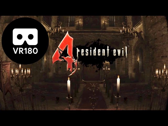 Resident Evil 4 VR - QUEST 2 VR180 3D gameplay