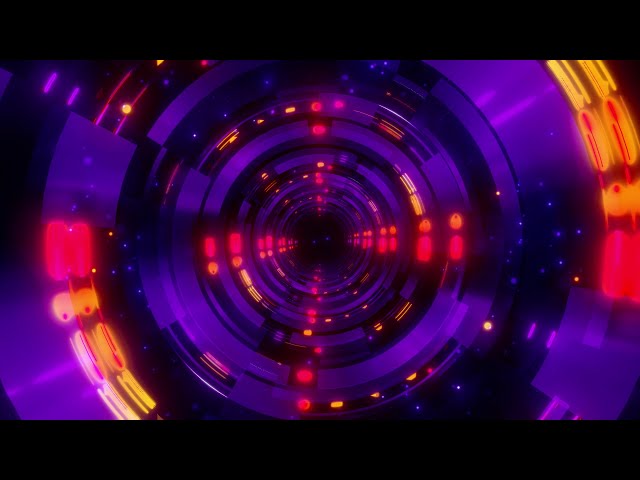 purple tunnel  lights  Free Motion Graphics Background Video Loop _ Relaxing Screensaver Video