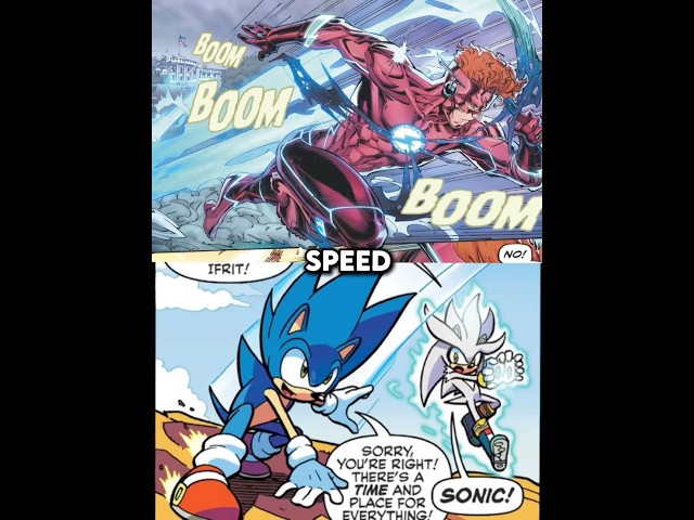 Wally West vs Archie Sonic #edit