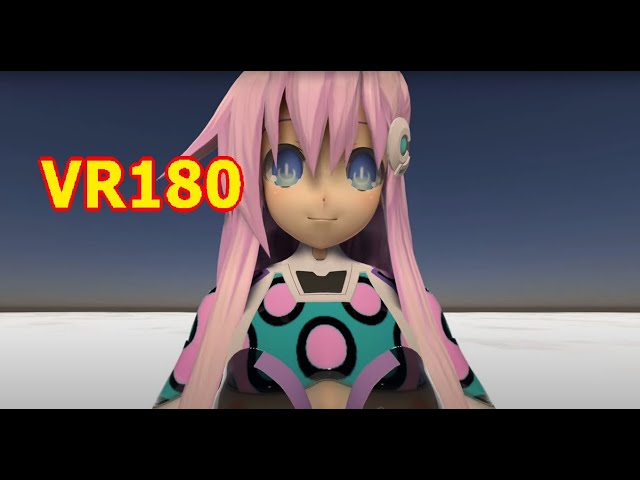 [VR180] Purple Sister , mutu motion [CG Girl Dance]