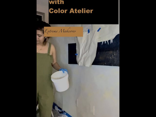 Lime Wash with Color Atelier | Extreme Makeover #shorts