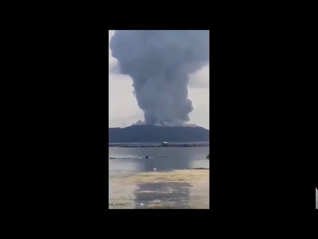 Taal Volcano Eruption