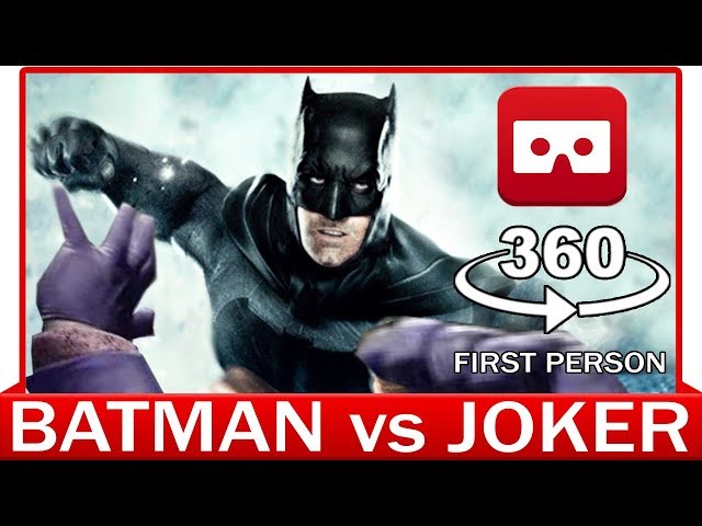 360° VR VIDEO - BATMAN vs JOKER - INTERROGATION SCENE - THE DARK KNIGHT - JUSTICE LEAGUE MOVIE