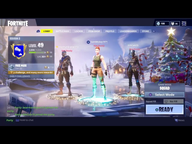 FORTNITE SQUAD w/Ethan, Jack