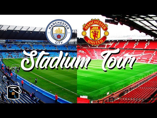 ⚽ Manchester City & Man United Football Stadium Tour - Old Trafford vs The Etihad