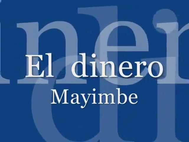 Mayimbe El dinero [letra]