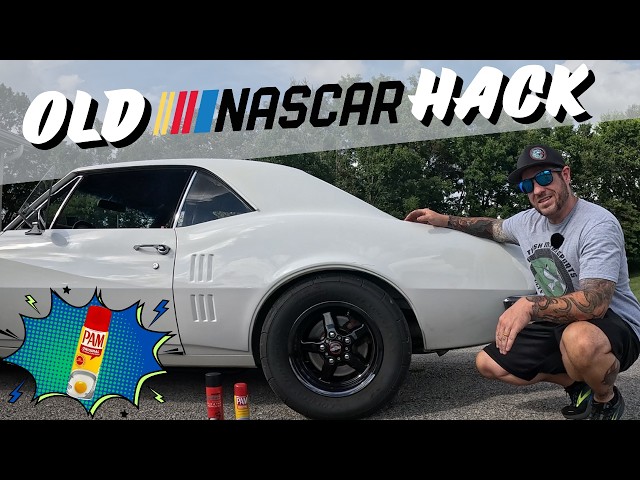 Secret NASCAR Mechanics Trick to Keep Tire Rubber off Your Race Car!