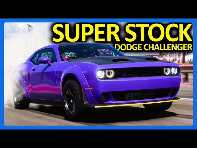 Forza Horizon 5 : The BEST Dodge Challenger EVER!! (FH5 Challenger Super Stock)