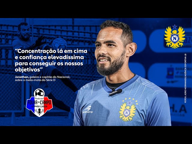 Folha em Campo | Série D 2023 - Jonathan, goleiro do Nacional