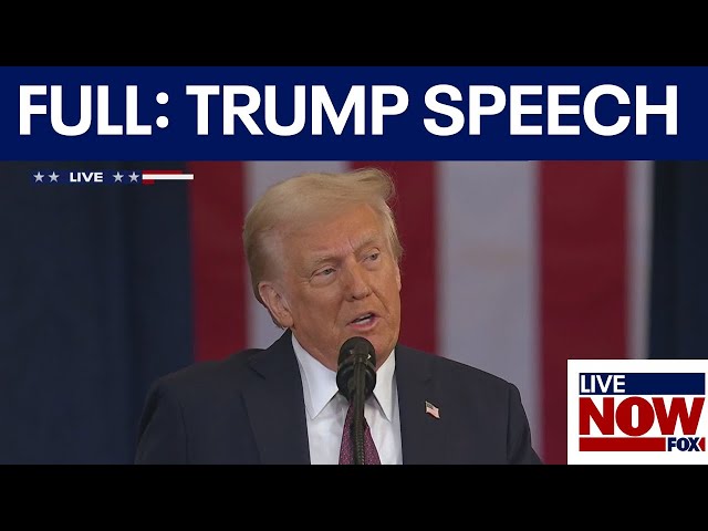 President Trump delivers his inauguration address