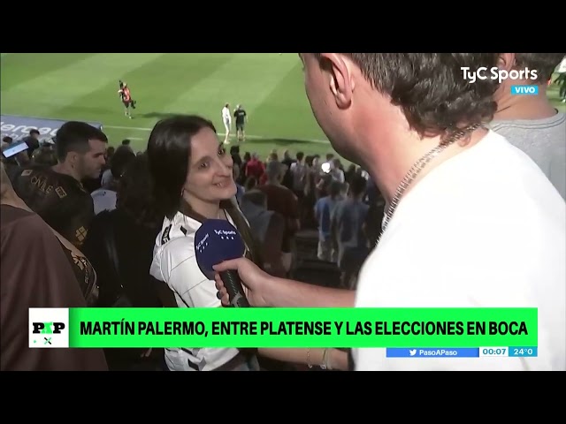 Martín Palermo, entre Platense y las elecciones en Boca