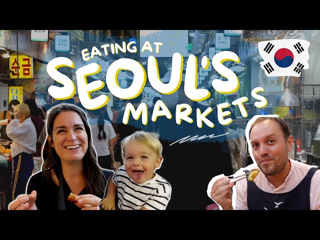 SEOUL'S MARKET FOOD 🇰🇷 (Mangwon and Noryanjin Markets with a local) 🥢  서울 브이로그