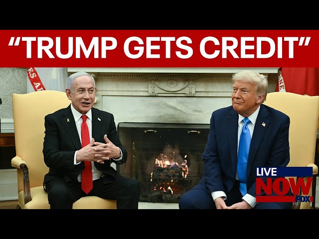 Israeli PM Netanyahu credits President Trump with hostage deal  | LiveNOW from FOX