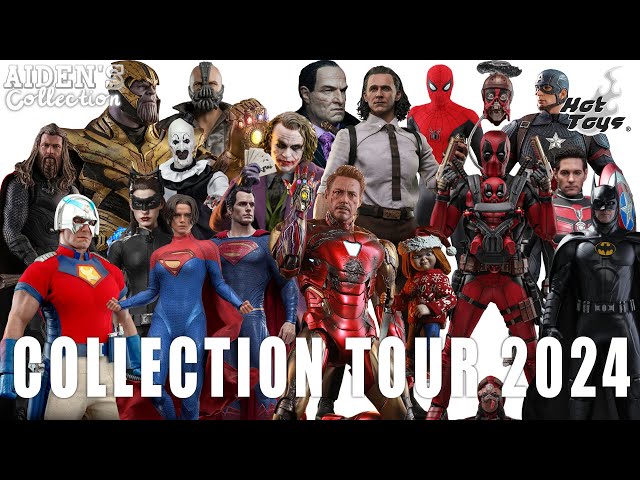 Hot Toys Collection Tour (2024 Edition) Marvel, DC, Deadpool, Iron-Man, Spider-Man & More