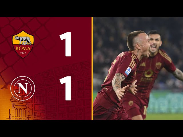 ROMA 1-1 NAPOLI | SERIE A HIGHLIGHTS 2024-25