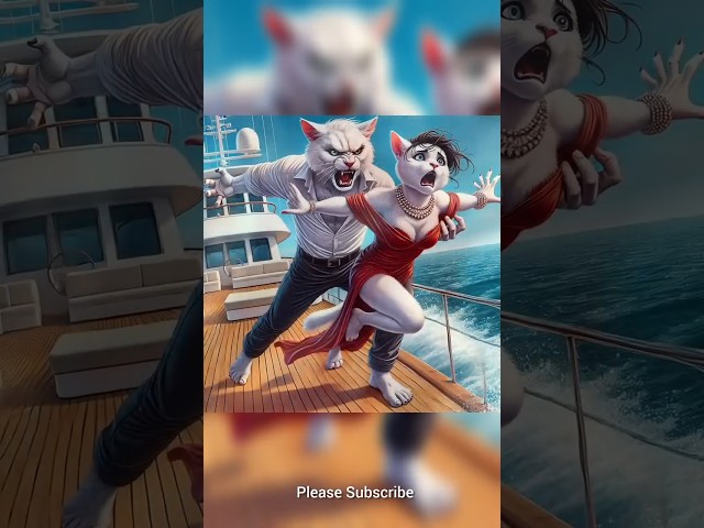 Police cute cat story 🥰😈#aicat #cats #shorts #cute #cutecat #ai #kitte #funny #cartoon #animation