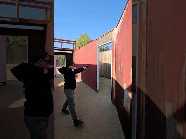 13 y.o. Enters Room, Eliminates Target #instructional #training not real #airsoft