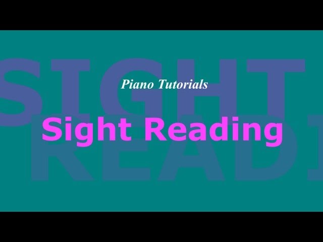 Piano Sight-Reading Lesson 3: Why "Middle" C?