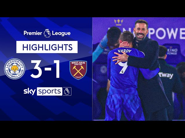 Foxes win first game under Ruud! 💪 | Leicester 3-1 West Ham | Premier League Highlights