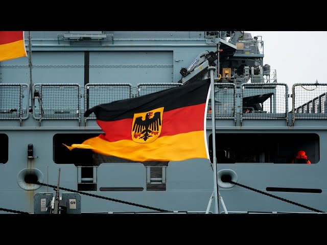 traditional song when German warships leave the port - "Muss i denn zum Städtele hinaus"