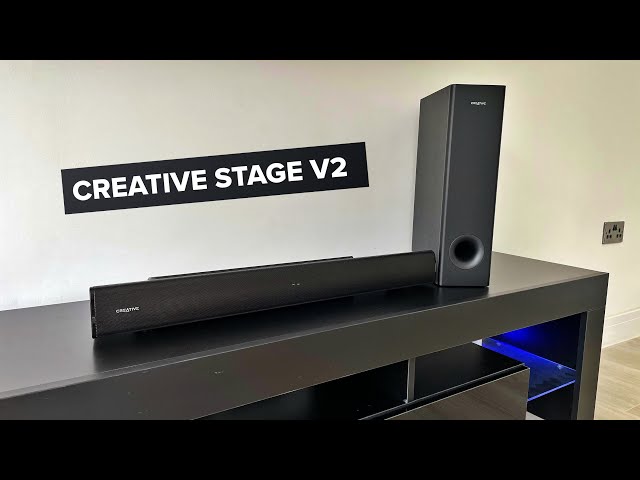 My Creative Stage V2 Soundbar & Bluetooth Audio Setup!