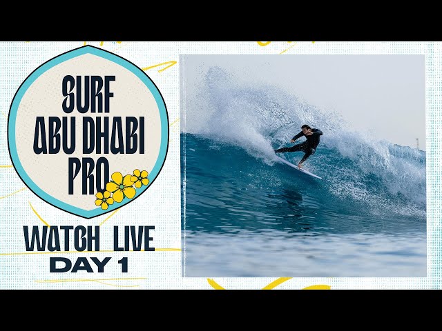 🔴 LIVE - Surf Abu Dhabi Pro 2025 - Day 1