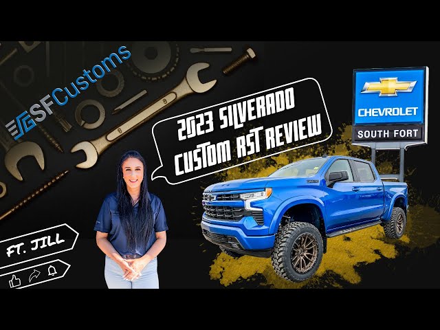 2023 Custom Lifted Chevrolet Silverado 1500 RST Crew Cab Review