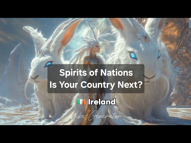 Spirits of Countries - USA, France, Canada, and much more! Is Your Country Next?#animals #heaven