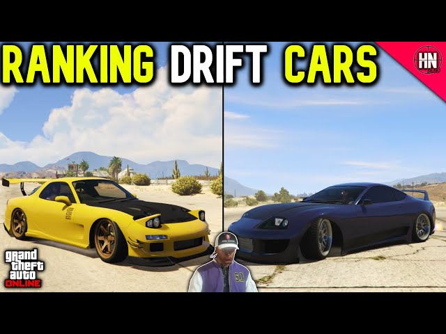 RANKING EVERY DRIFT TUNABLE CAR In GTA Online!