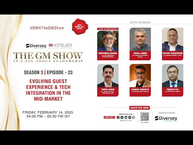 LIVE: Watch Diversey BW HOTELIER The GM Show Season 3 Episode 23