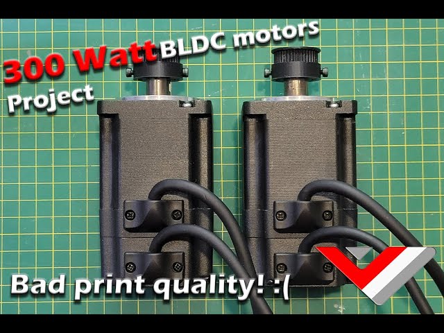 300 Watt BLDC motors with ODrive project