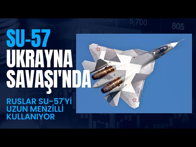 Rusya Su-57'yı savaşta kullanıyor ama Ukrayna hava sahasına sokmuyor #su57