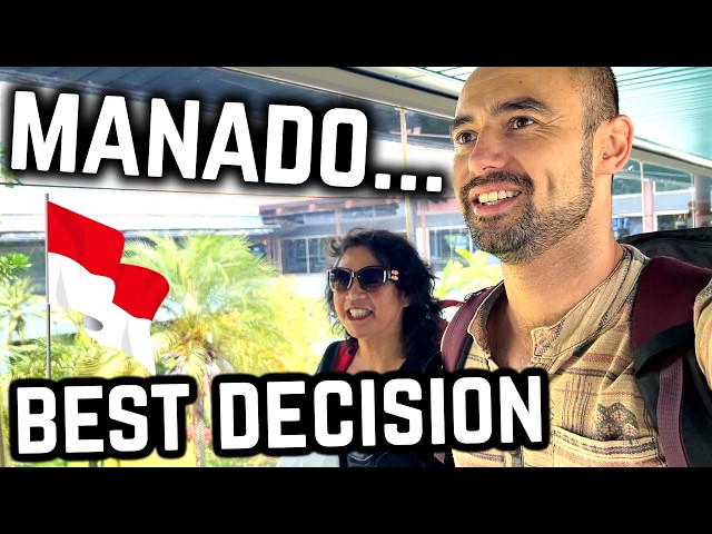 🇮🇩|  MY MOM And I FLEW TO THE BEST CITY in SULAWESI, MANADO Indonesia.