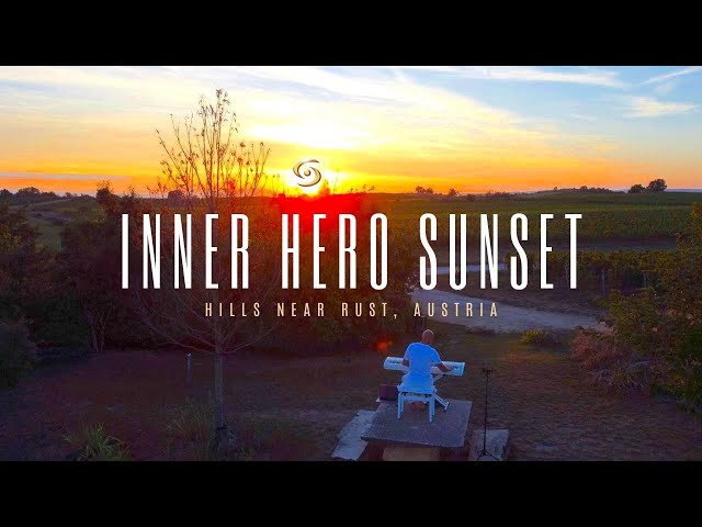 Inner Hero Sunset live at Hills near Rust - HEALING PIANO with Solfeggio Frequencies 528Hz + 396Hz